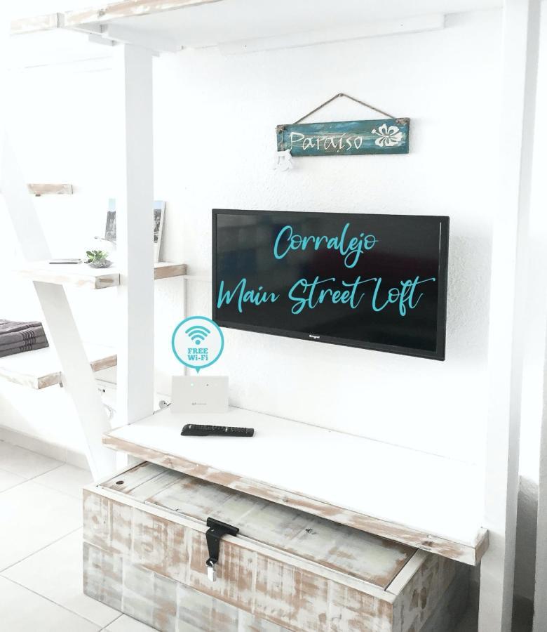 Paraiso Loft Main-Street Corralejo Wi-Fi คอร์ราเลโฮ ภายนอก รูปภาพ